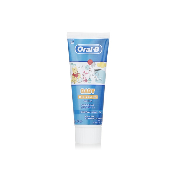 Oral-B baby 0-2 years toothpaste 75ml - Waitrose UAE & Partners - 8001090781284