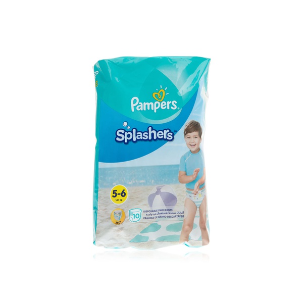 Pampers swim pants splashers S5 10S - Waitrose UAE & Partners - 8001090791153