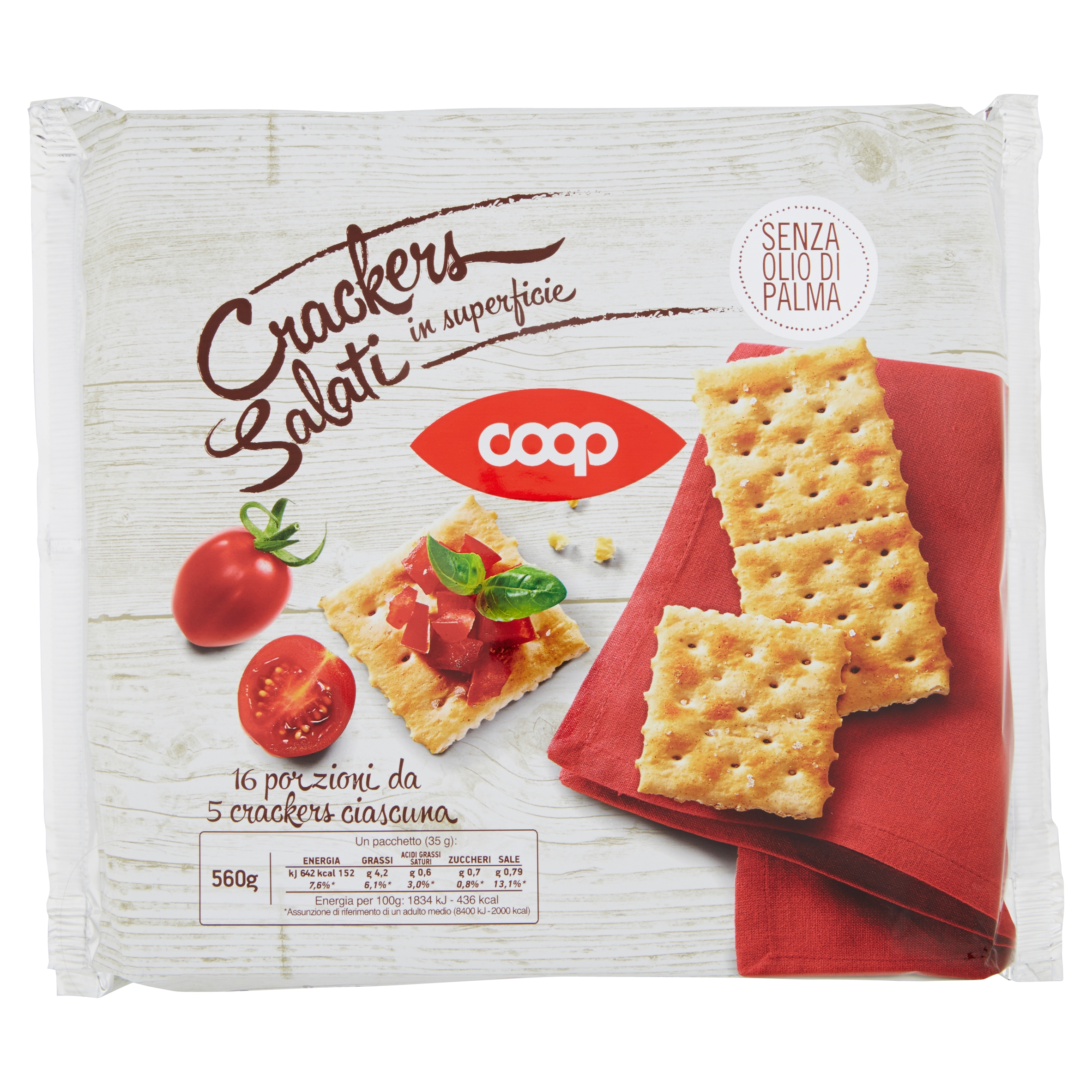 Crackers salati - 8001120936356