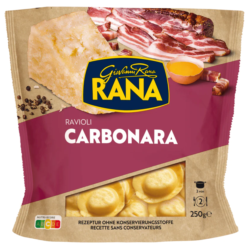 Giovanni Rana Ravioli Carbonara 250g - 8001665713924