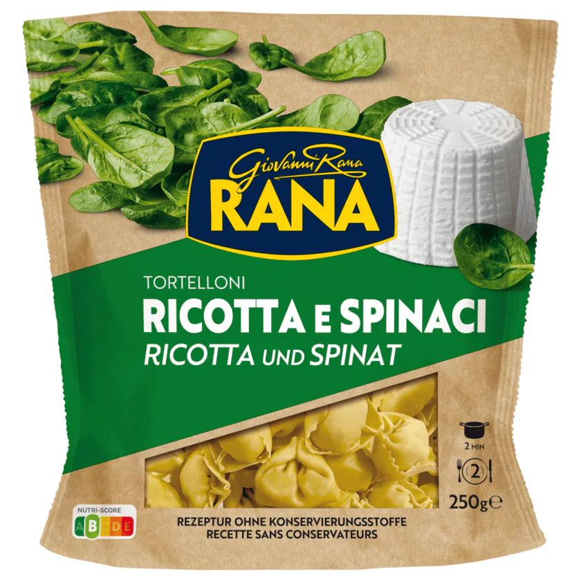 Rana Tortelloni Ricotta & Spinat 250g - 8001665716864