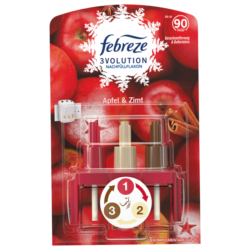 Febreze 3Volution Nachfüllflakon Apfel & Zimt 20ml - 8001841394442