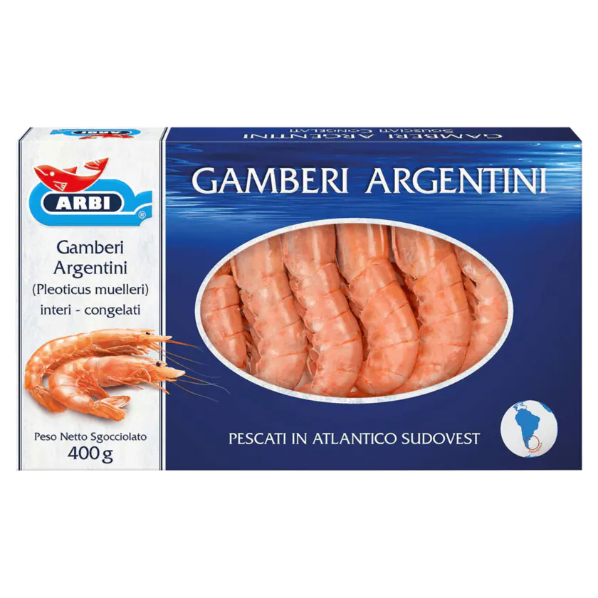 Arbi Gamberi Argentini 400g - 8002202002037