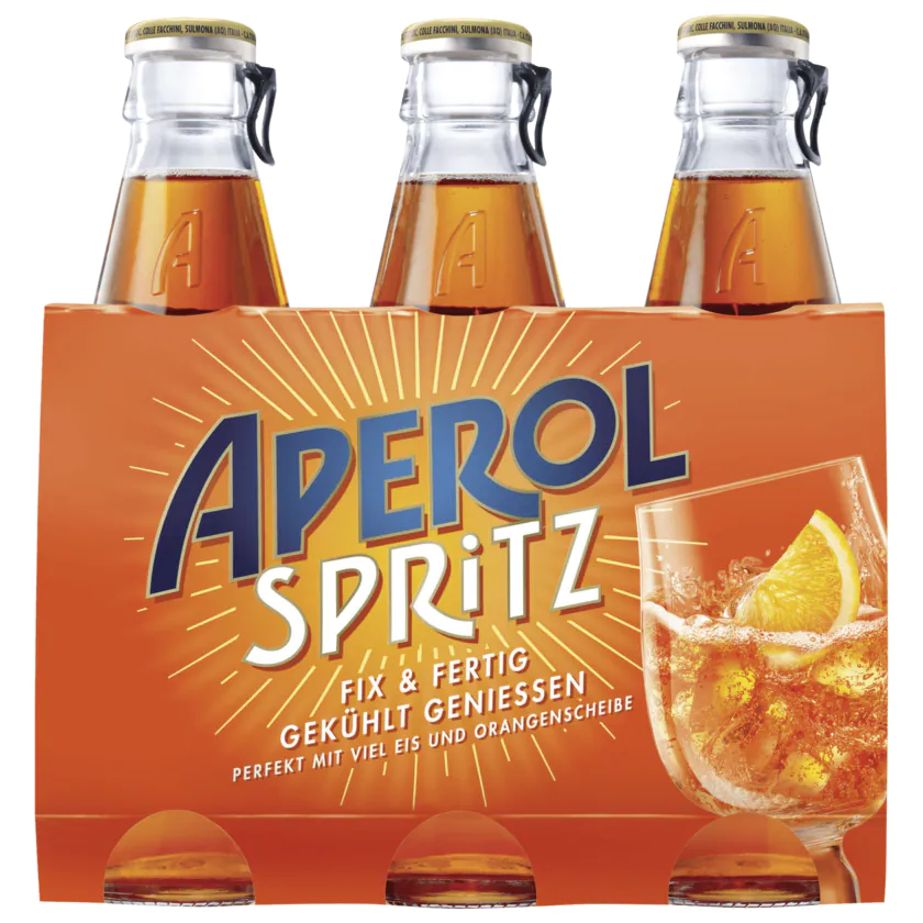 Aperol Spritz Perfekt gemixt 3x175ml - 8002230340613