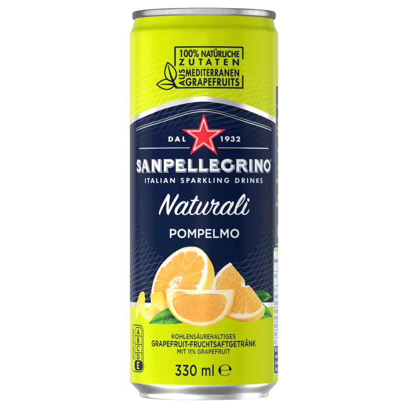San Pellegrino Naturali Pompelmo 0,33l - 8002270576805
