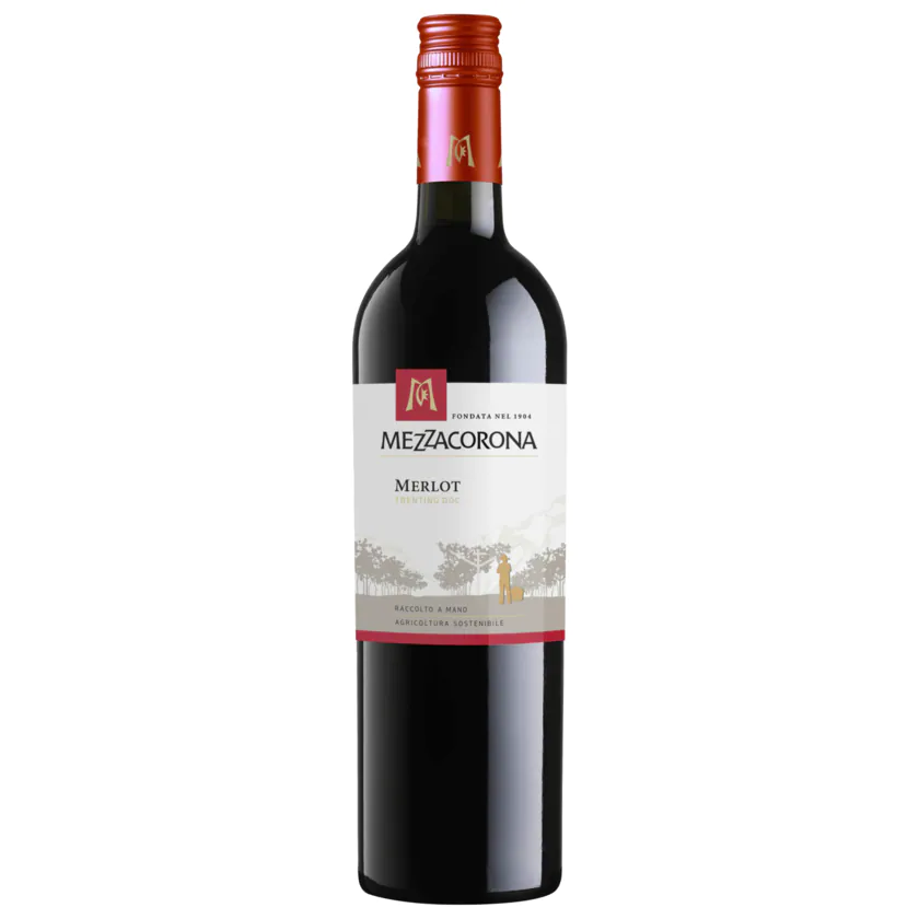 Mezzacorona Merlot DOC Rotwein 0,75 ltr - 8004305000064