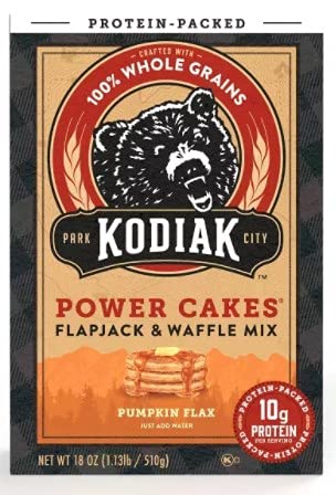 Kodiak Cakes Power Cakes Pumpkin flapjack And Waffle Mix - 18oz ( 3 PACK ) - 800488544399