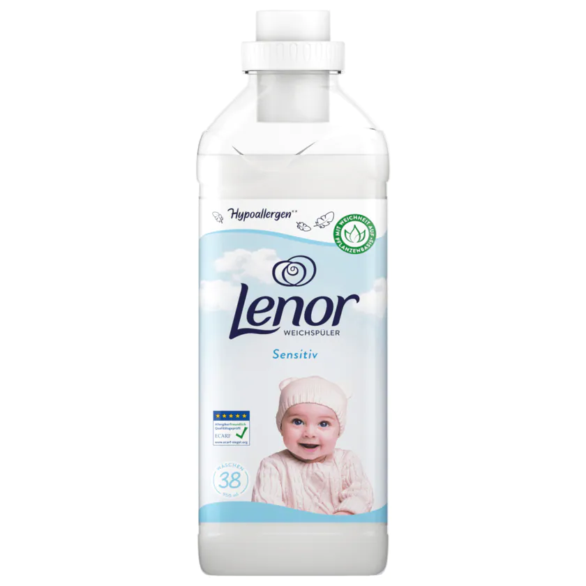 Lenor Weichspüler Sensitiv 950ml, 38WL - 8006540483954