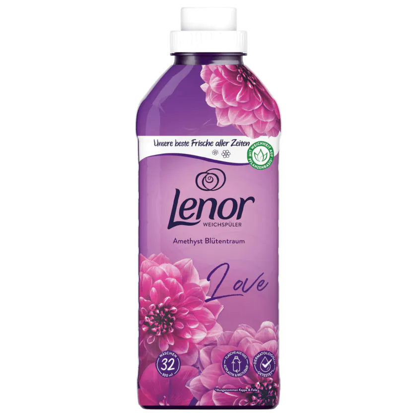 Lenor Weichspüler Amethyst Blütentraum 800ml, 32WL - 8006540484494
