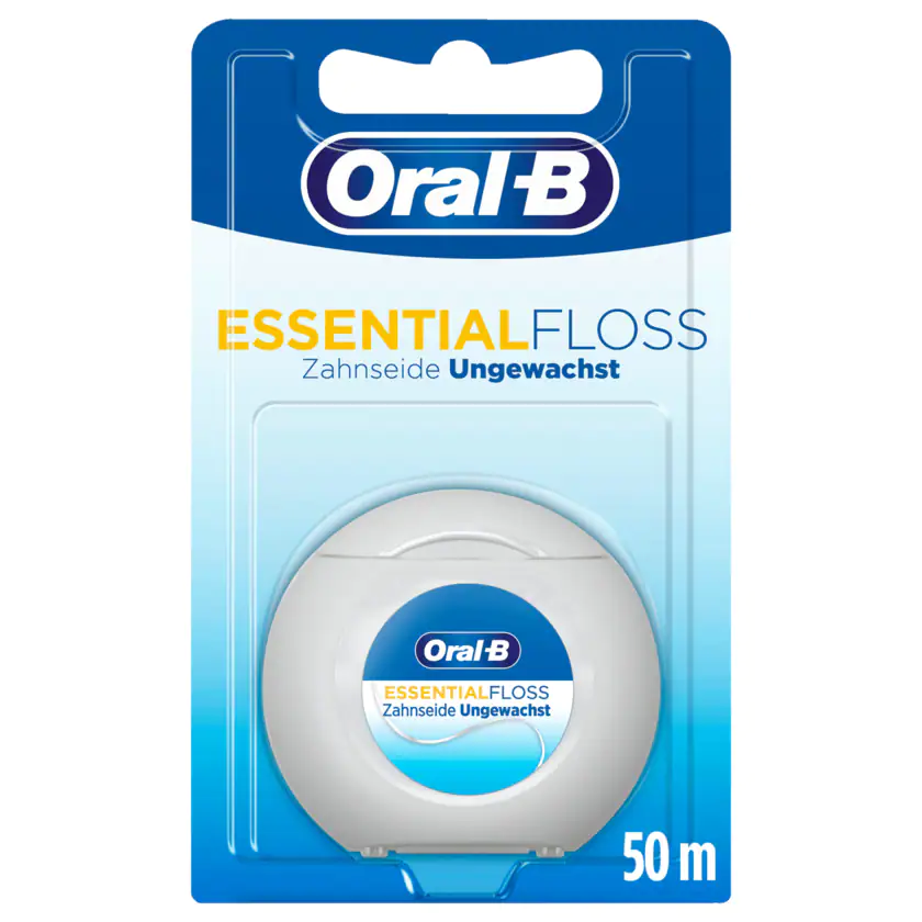 Oral-B Essential Floss Zahnseide ungewachst 50m - 8006540491782