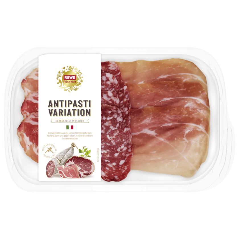 REWE Feine Welt Italiens Vielfalt Wurstaufschnitt 100g - 8007660665916