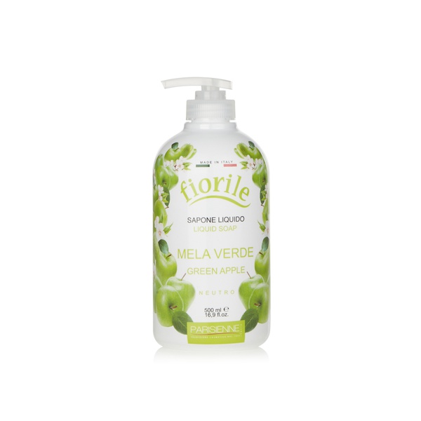 Parisienne Fiorile liquid soap with green apple 500ml - Waitrose UAE & Partners - 8008423201563