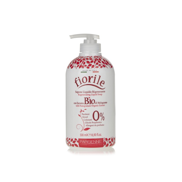 Parisienne fiorile liquid soap pomegranate 500ml - Waitrose UAE & Partners - 8008423201723