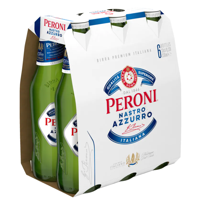 Peroni Nastro Azzurro 6x0,33l - 8008440512109
