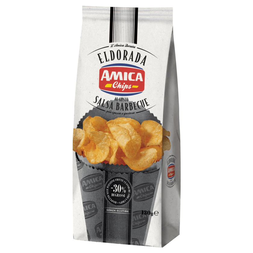 Amica Chips Eldorada Barbecue GR. 130 - 8008714000721