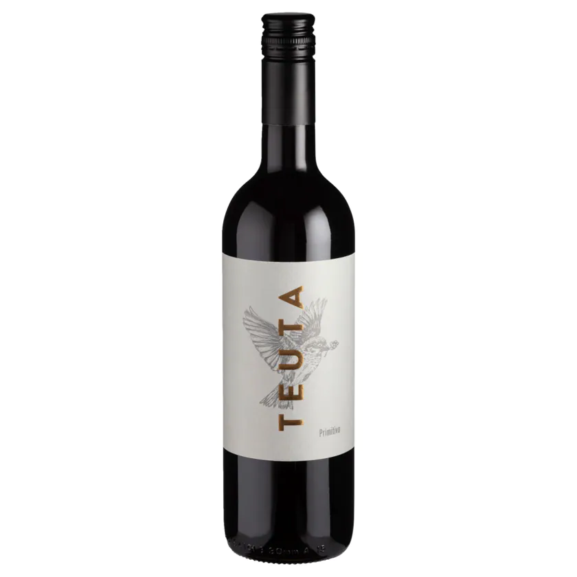 Teuta Rotwein Primitivo Salento trocken 0,75l - 8008863051551