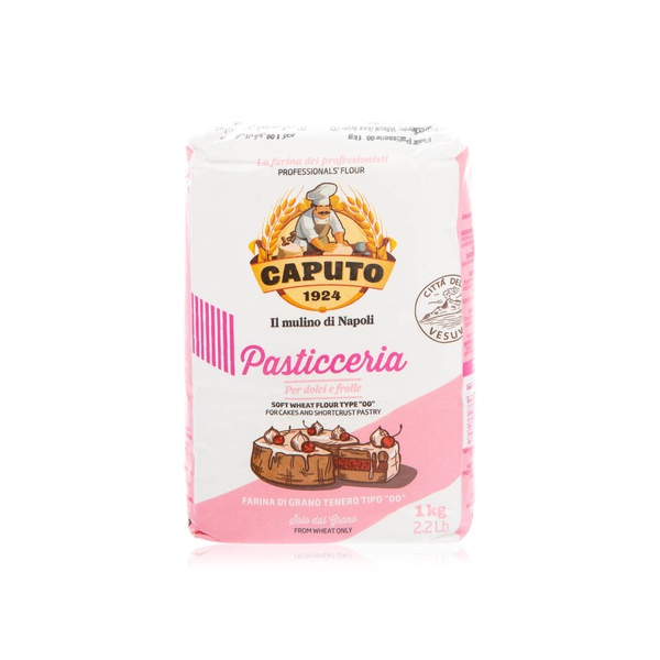 Caputo flour pasticceria pink 00 1kg - Waitrose UAE & Partners - 8014601011565