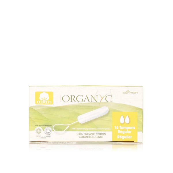 Organyc tampons regular 16s - Waitrose UAE & Partners - 8016867009928