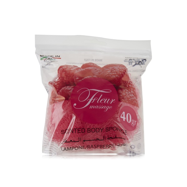 Zeca perfumed bath sponge raspberry 40g - Waitrose UAE & Partners - 8017116500883