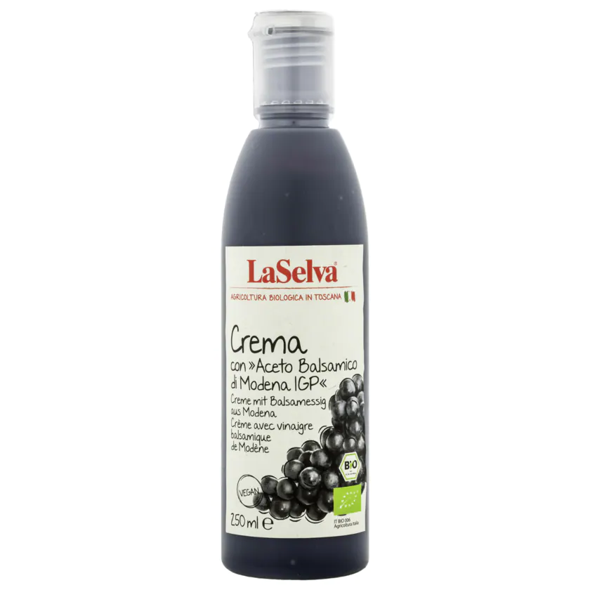 La Selva Crema Di Balsamico Aus Modena I. g. p. , 250 ML Flasche - 8018759001294