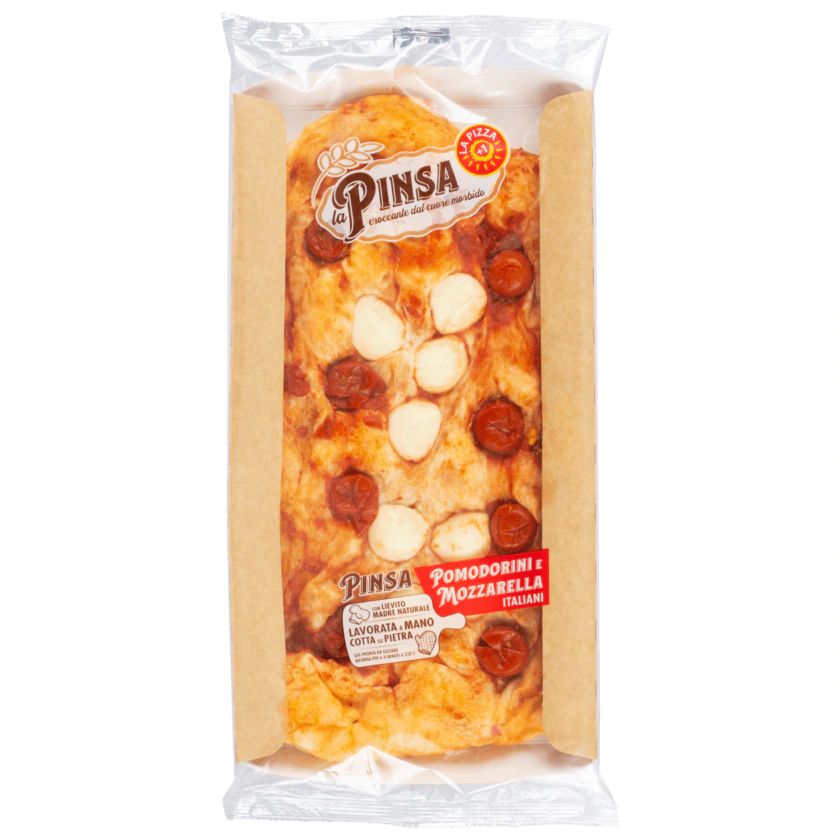 Pinsa Pizza Pomodorini e Mozzarella 390g - 8019290998432