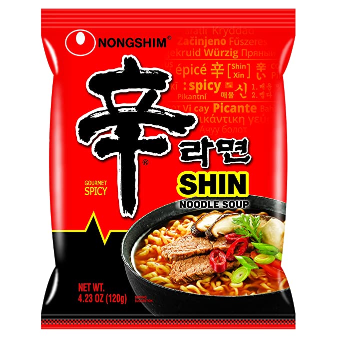  Nongshim Shin Original Ramyun, 4.2 Ounce (Pack of 20)  - 031146016839