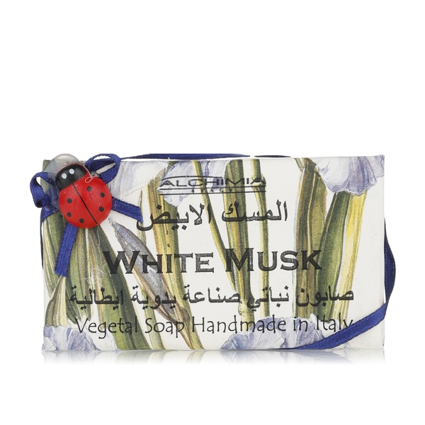 Alchimia vegetal white musk soap 200g - Waitrose UAE & Partners - 8032979002350