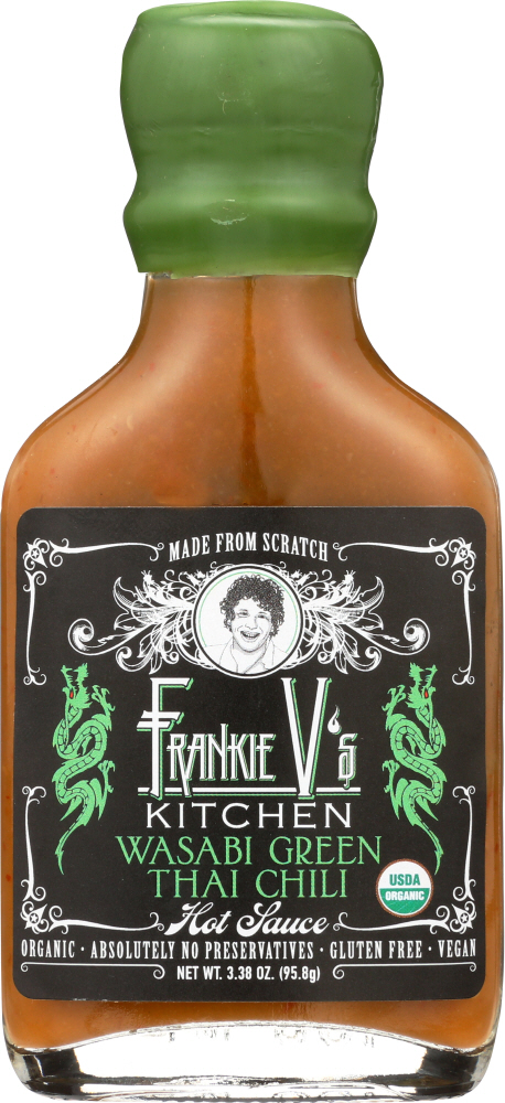 FRANKIE VS KITCHEN: Sauce Wasabi Thai Chili, 3.38 oz - 0804879527558