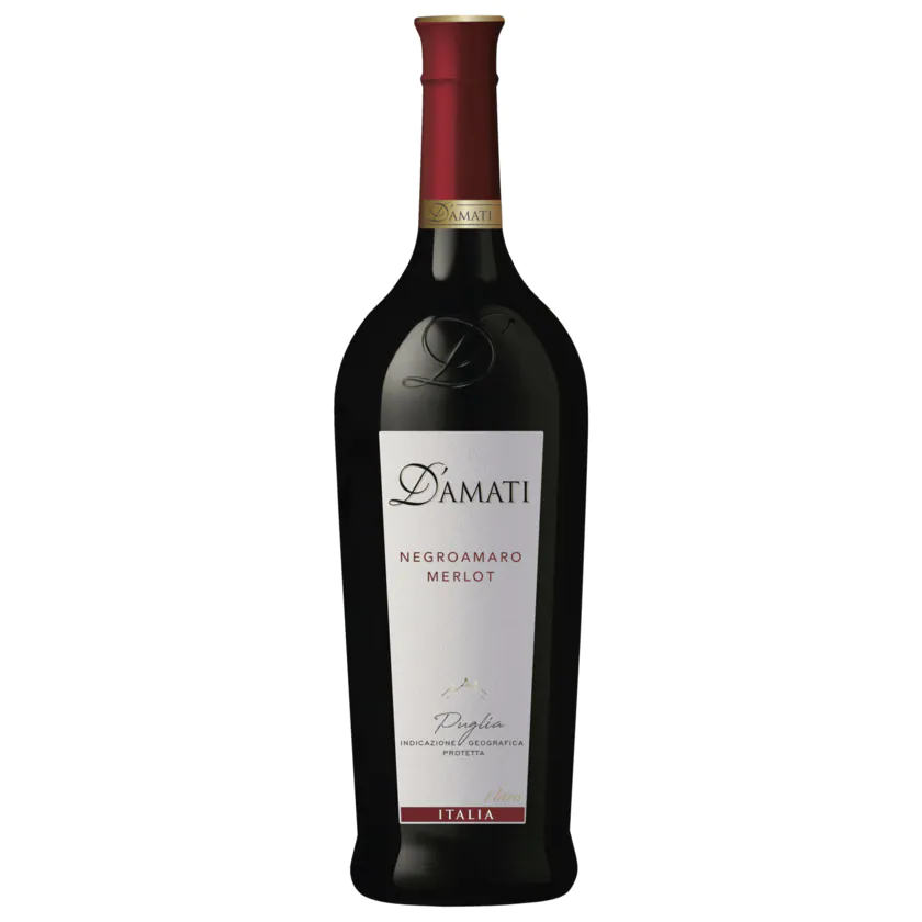 D'Amati Negroamano Merlot Puglia IGP Rotwein trocken 1l - 8052783850015