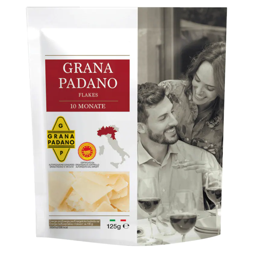 Marca Italia Grana Padano POD Flake 125g - 8052879380068