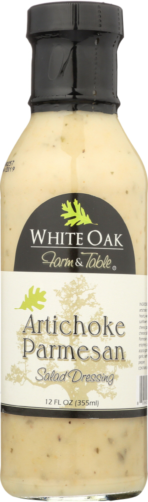 White Oak Farm & Table, Salad Dressing, Artichoke & Parmesan - 805426300037