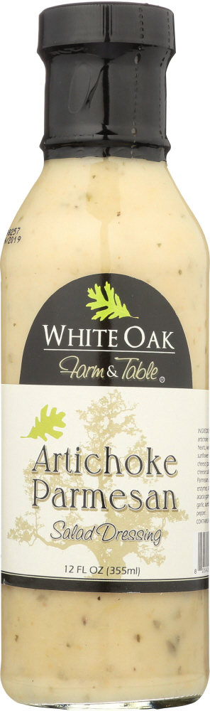 WHITE OAK FARM & TABLE: Artichoke Parmesan Gluten Free, 12 oz - 0805426300037