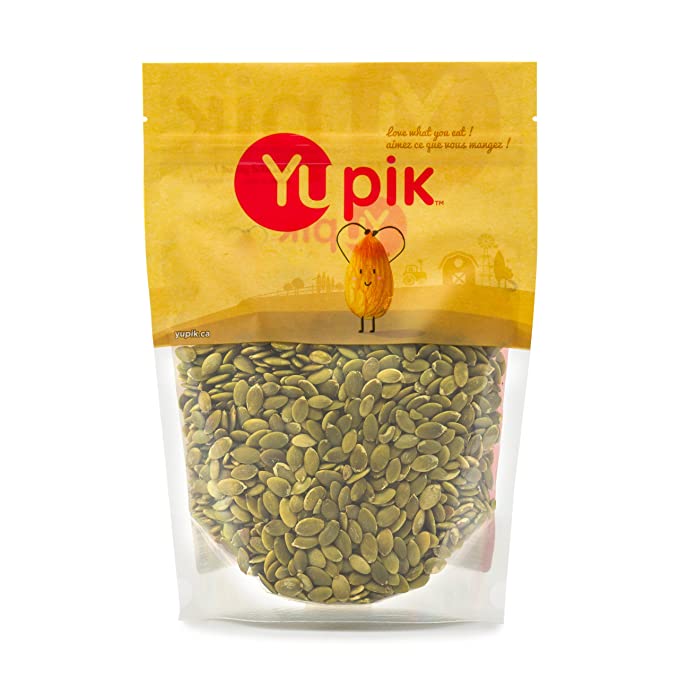 Yupik Raw Shelled Seeds, Pumpkin Seeds/Pepitas, 1 lb - 805509001318