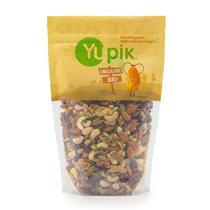  Yupik Organic Protein Boost Trail Mix, 2.2lb, An organic mix of cashews, almonds, pumpkin seeds, walnut, cranberries  - 805509003794