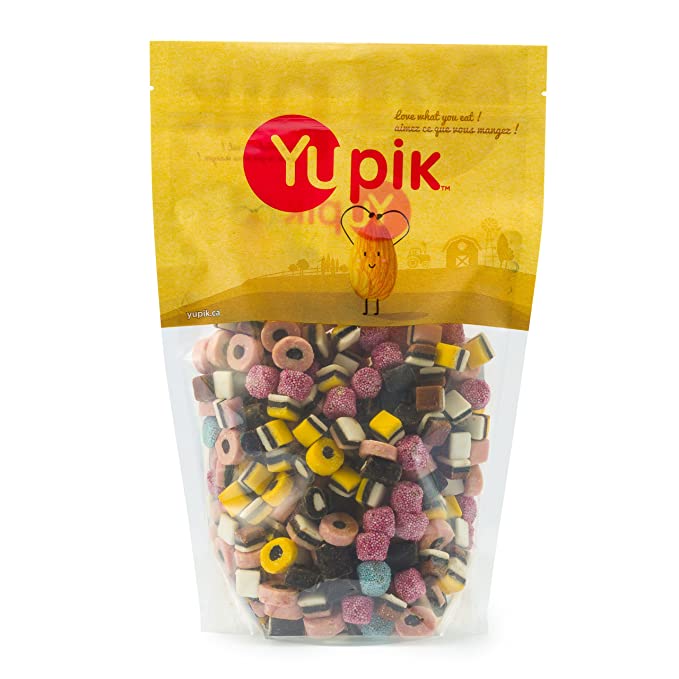 Yupik Mini Licorice Allsorts With Natural Flavoring, 2.2 lb - 805509004906
