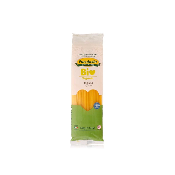 Farabella organic gluten free linguine pasta 340g - Waitrose UAE & Partners - 8056774002469