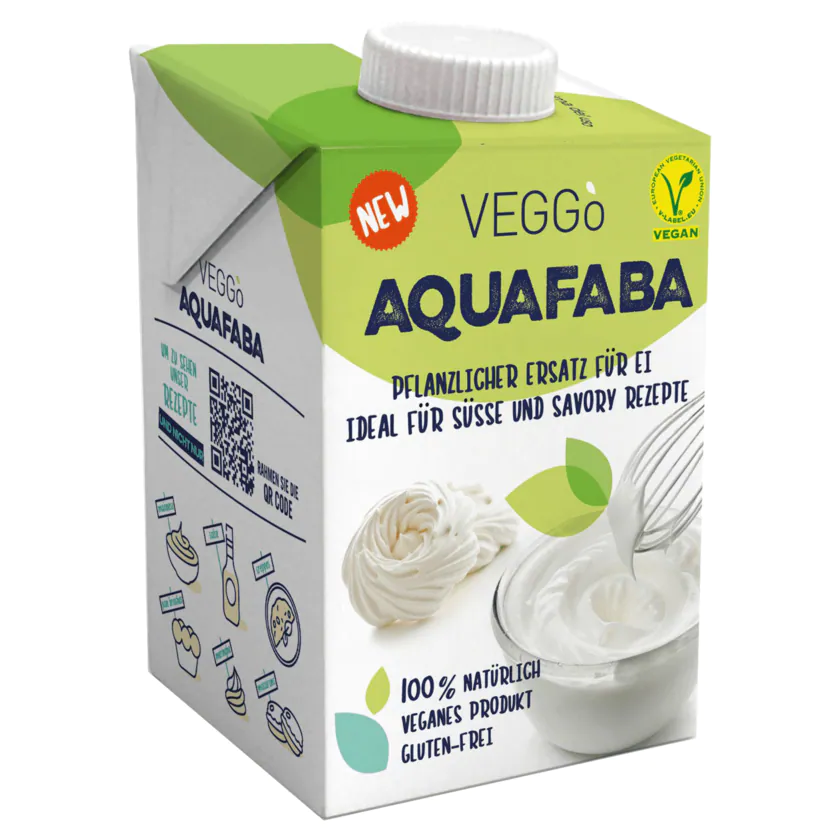 Veggo Aquafaba Ei Ersatz vegan 0,5l - 8059300360200