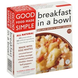Good Food Made Simple Breakfast in a Bowl - 80618418039