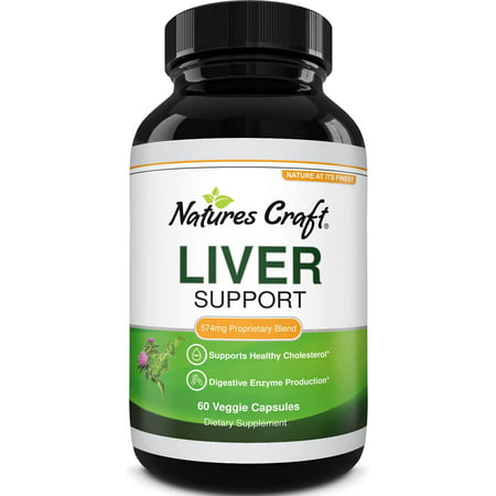 Liver Support Milk Thistle Dandelion Artichoke Complex Dietary Supplement - 806808279149