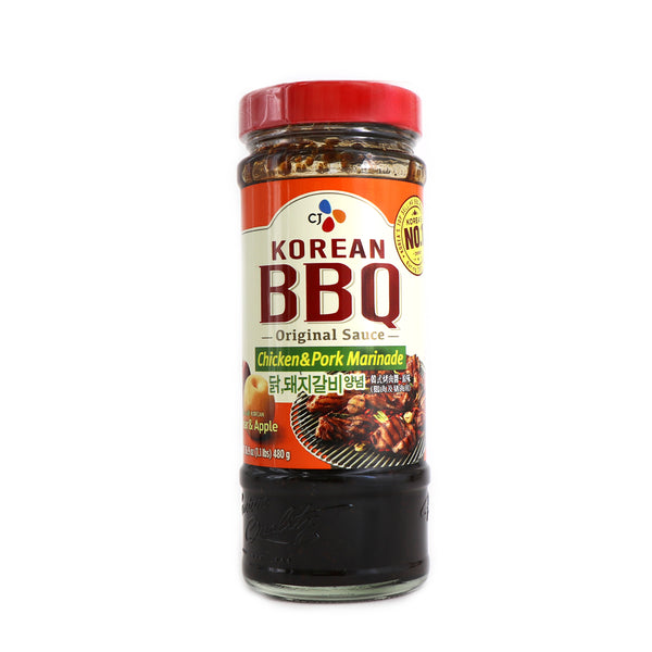 Cj, Korean Bbq, Chicken & Pork Marinade Korean Bbq Sauce - 807176702765
