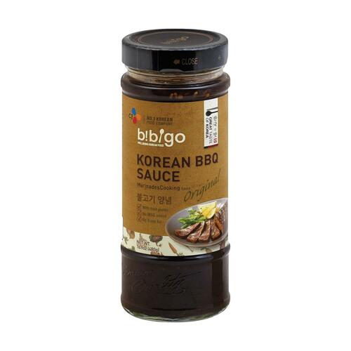  bibigo Korean BBQ Marinade and Sauce - Original, Sweet & Savory Flavor, Perfect for Bulgogi, Galbi, Wings, 1.05 Lb (Pack of 6)  - 807176705940