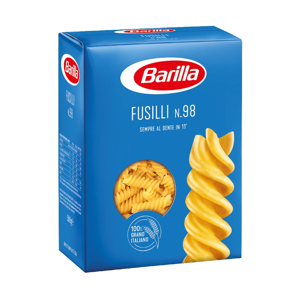 BARILLA FUSILLI No98 500GR - 8076802085981