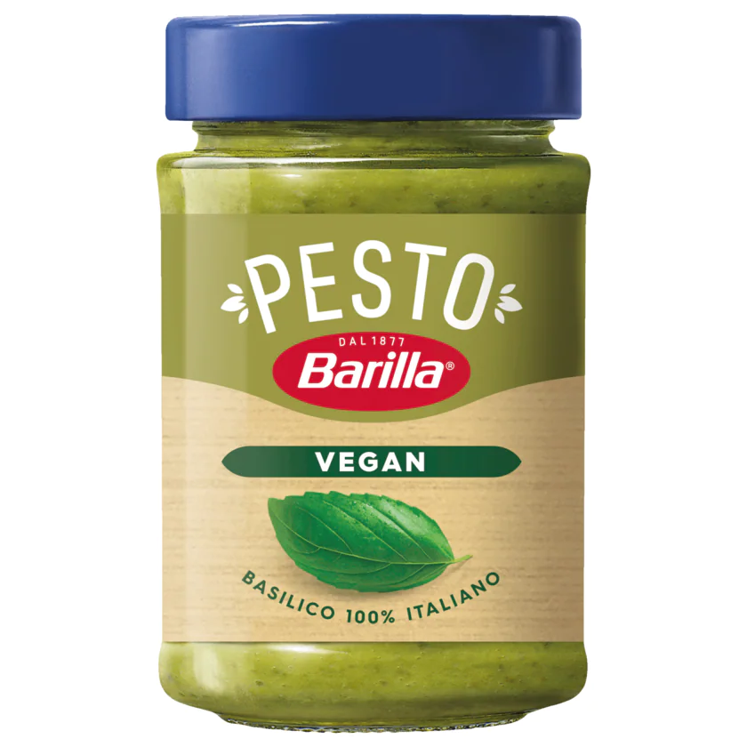 Barilla Pesto Basilico vegan 195 g - 8076809572569
