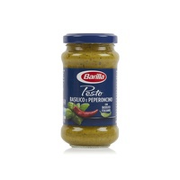 Barilla pesto basilico peperoncino 195g - Waitrose UAE & Partners - 8076809578257