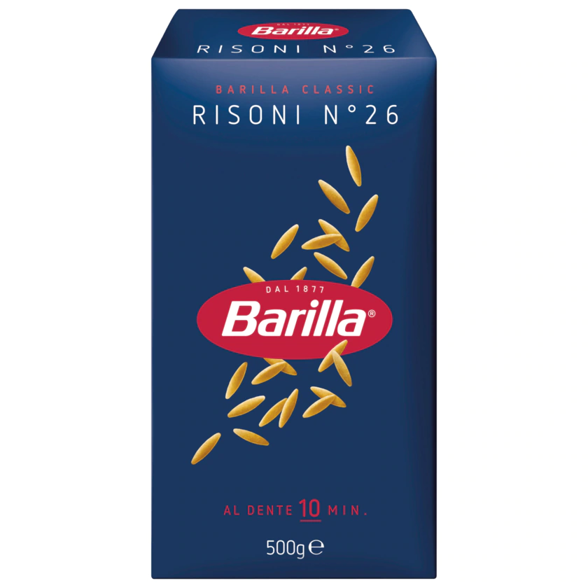 Barilla Pasta Nudeln Risoni n.26 500g - 8076809579100