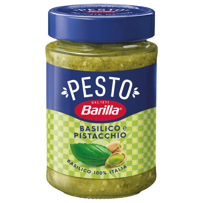 Barilla Pesto Basilico & Pistacchio 190g - 8076809581868