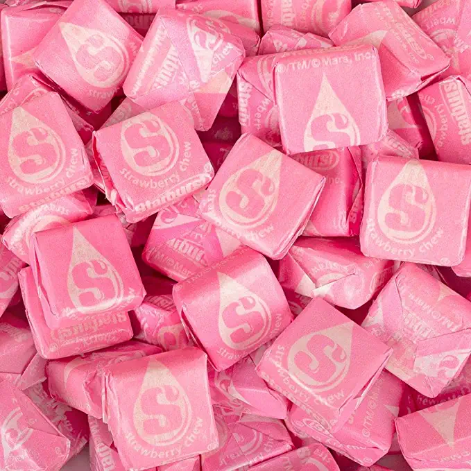  Starburst Fruit Chews Only Pink Strawberry Limited Edition Family Bulk Pack 3lb (48oz)  - 808887048029