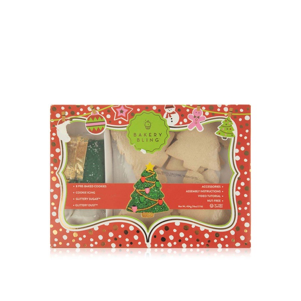 Bakery Bling Christmas tree cookie kit 453g - Waitrose UAE & Partners - 810007510057