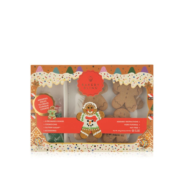 Bakery Bling gingerbread sweater cookie kit 420g - Waitrose UAE & Partners - 810007510187