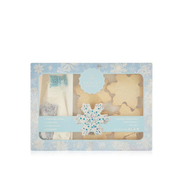 Bakery Bling snowflake cookie kit 439g - Waitrose UAE & Partners - 810007512051